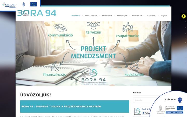 Screenshot του bora94.hu