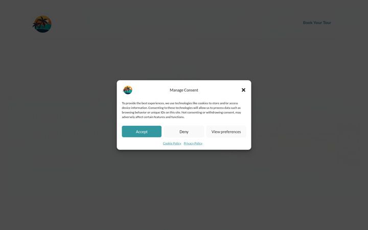 Screenshot of boraboramagictour.com