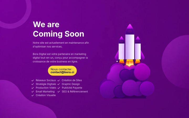 Screenshot of boradigital-ci.com