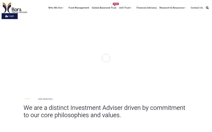 Screenshot of boradvisors.com