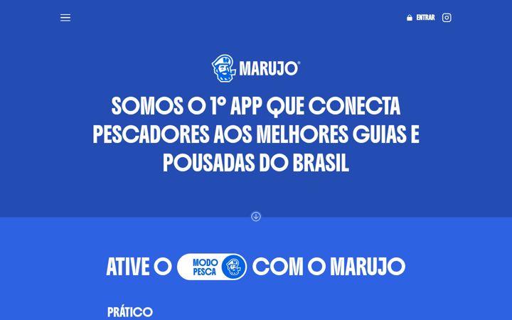 Captura de pantalla de boramarujo.com.br