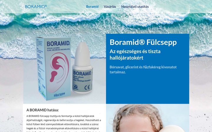 Screenshot of boramid.hu