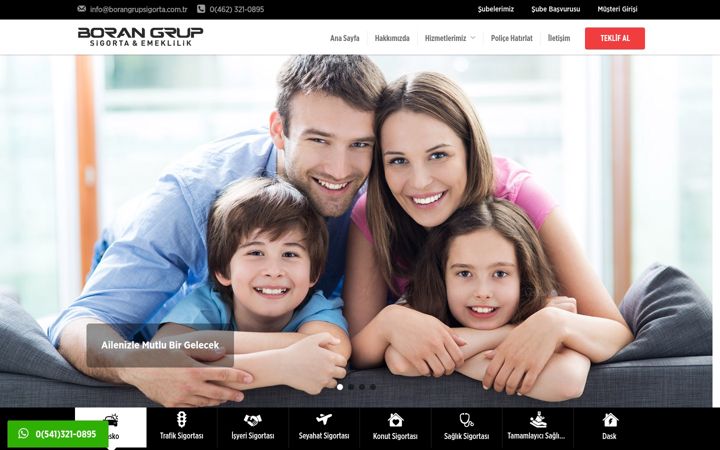 Screenshot of borangrupsigorta.com.tr