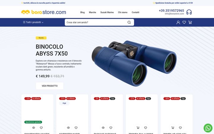 Screenshot of borastore.com