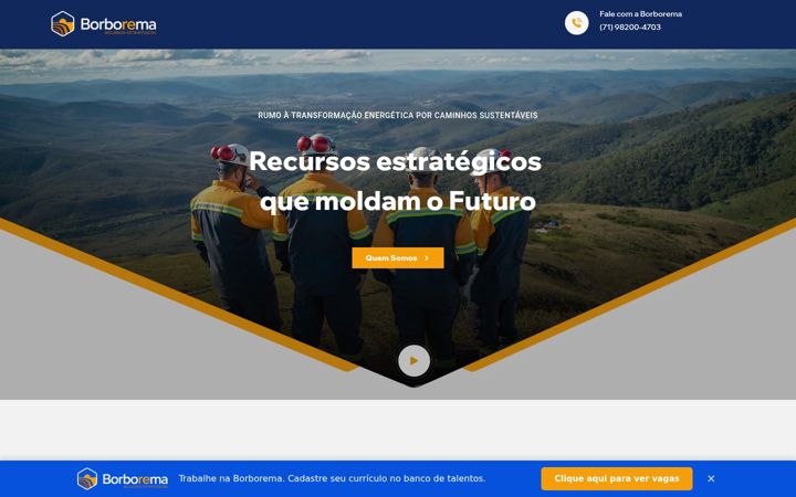 Screenshot of borborema.com