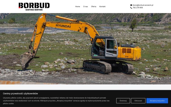 Screenshot of borbud.szczecin.pl