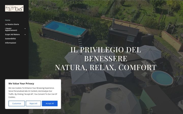 Screenshot of borcdaicucs.it