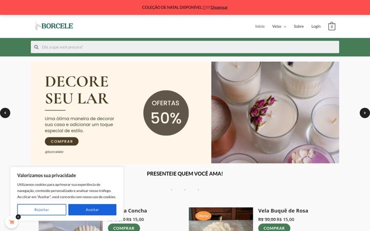 Screenshot of borcele.com