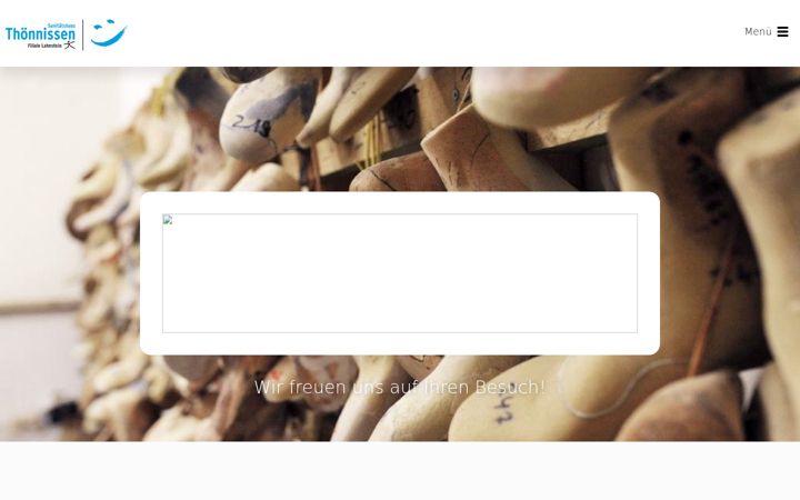 Screenshot of borchard-orthopaedie.de