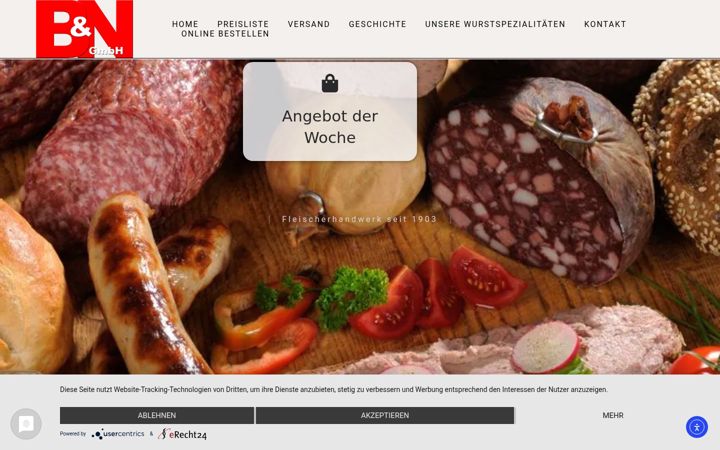 Screenshot of borchardt-nebel.de