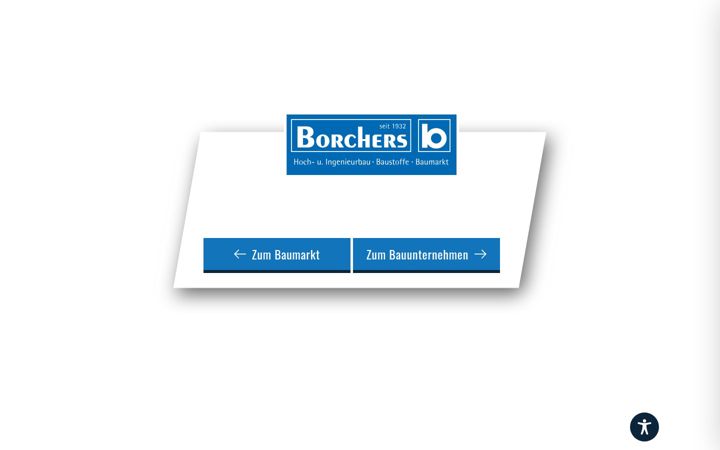 Skjámynd af borchers-bau.de