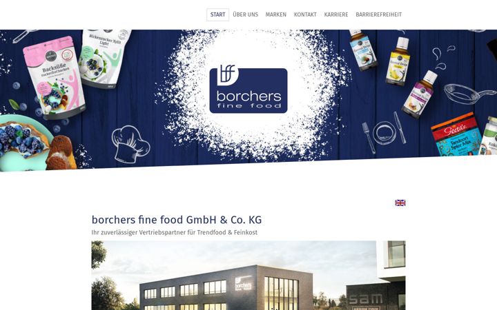 Screenshot of borchers-group.de