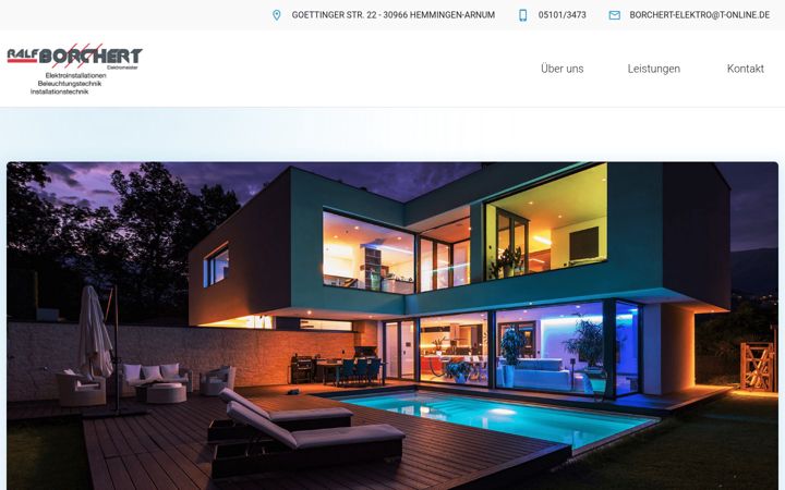 Screenshot of borchert-elektro-hemmingen.de