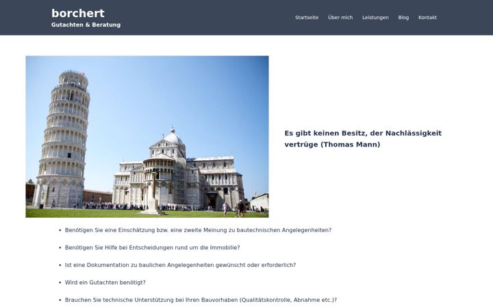 Screenshot of borchert.pro