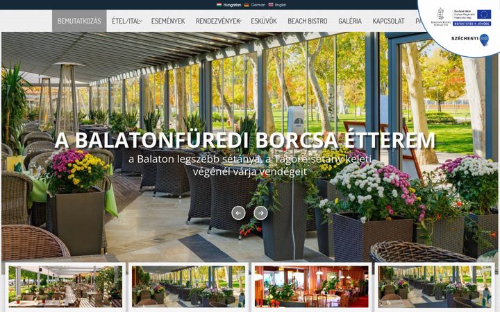 Screenshot του borcsaetterem.hu