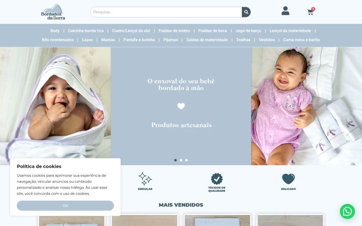 Screenshot von bordadosdaserra.com.br