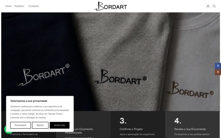 Ekrānuzņēmums no bordart.pt