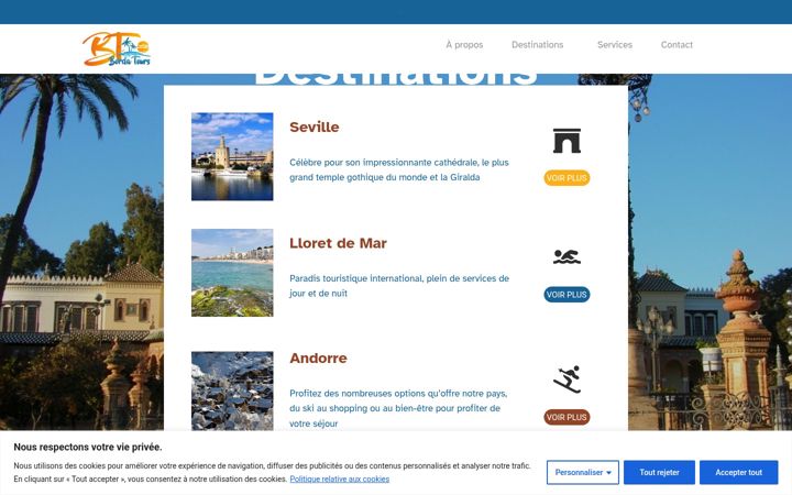 Screenshot di bordatours.net