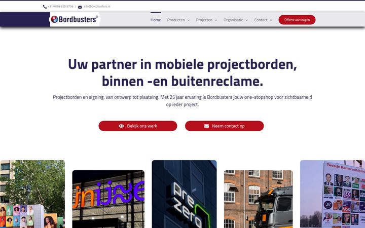 Ekrano kopija bordbusters.nl