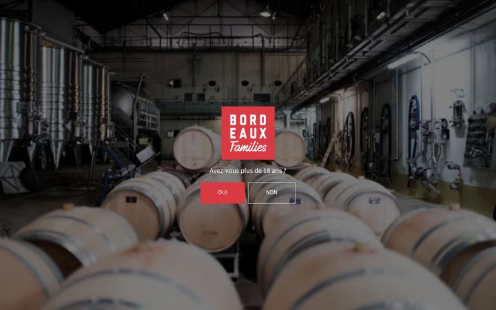 Screenshot of bordeauxfamilies.fr
