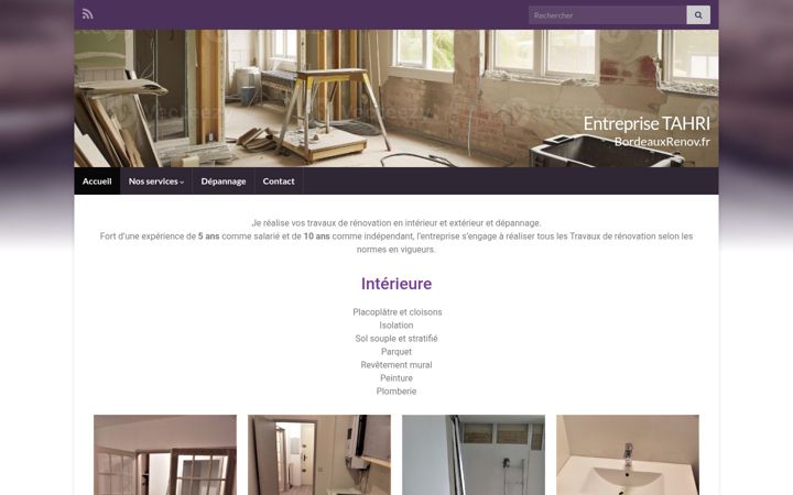Screenshot of bordeauxrenov.fr