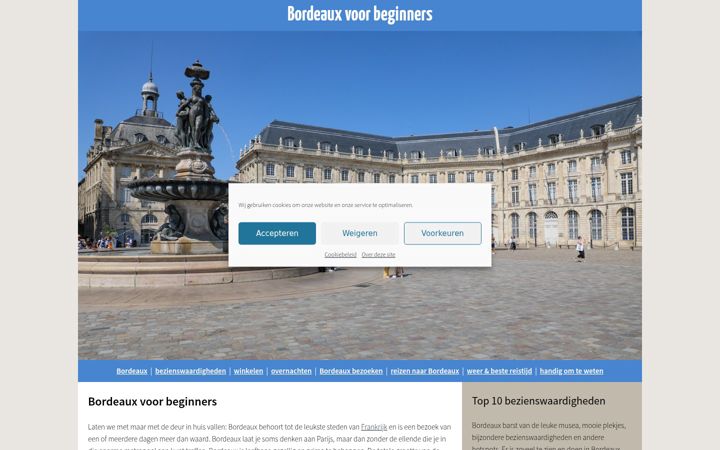 Screenshot of bordeauxvoorbeginners.nl