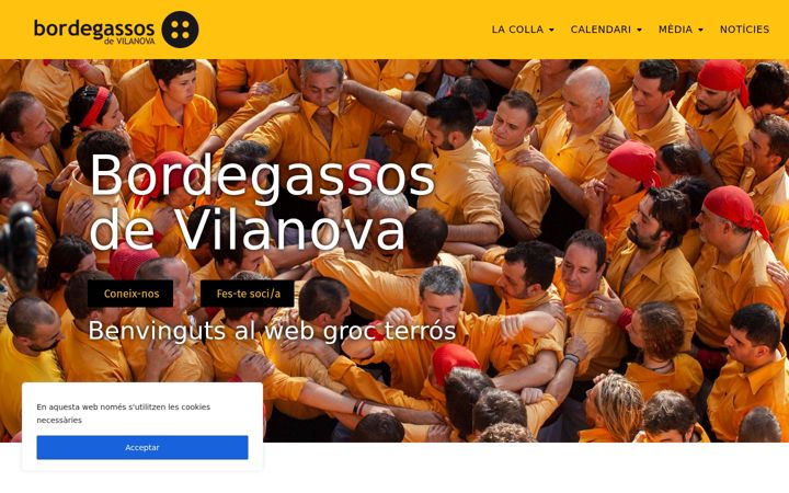 Screenshot of bordegassos.cat