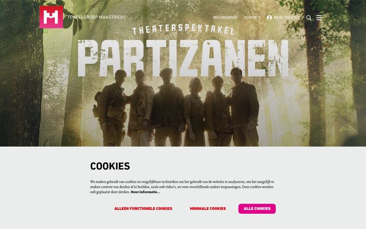 Screenshot of bordenhal.nl