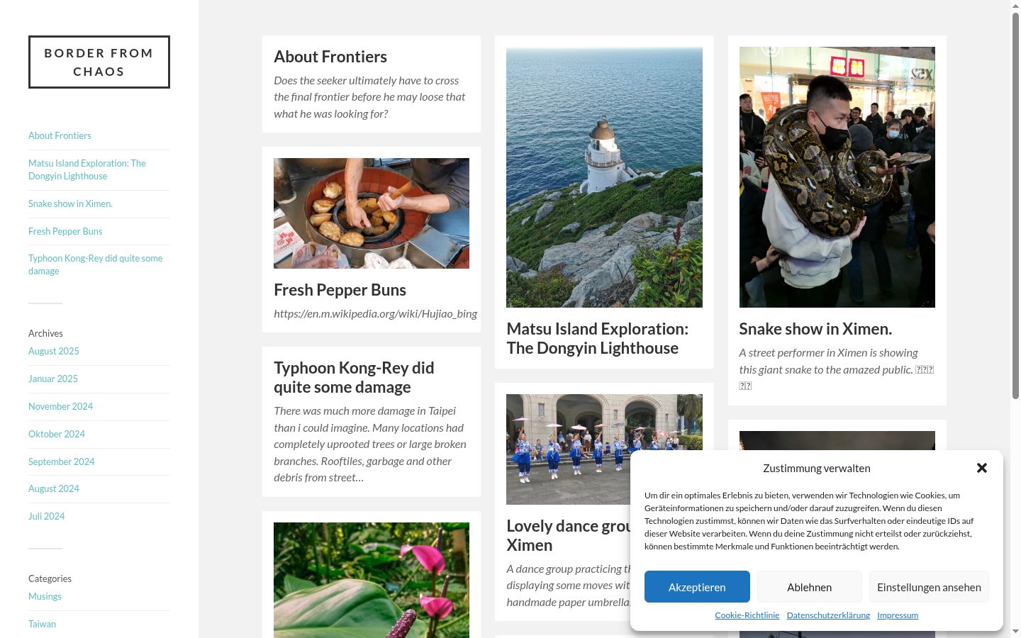 Snímka obrazovky banera súhlasu zobrazeného pred akoukoľvek interakciou