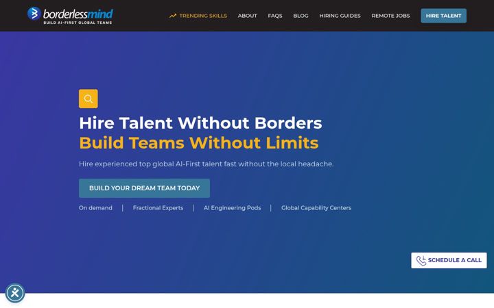 Screenshot von borderlessmind.com