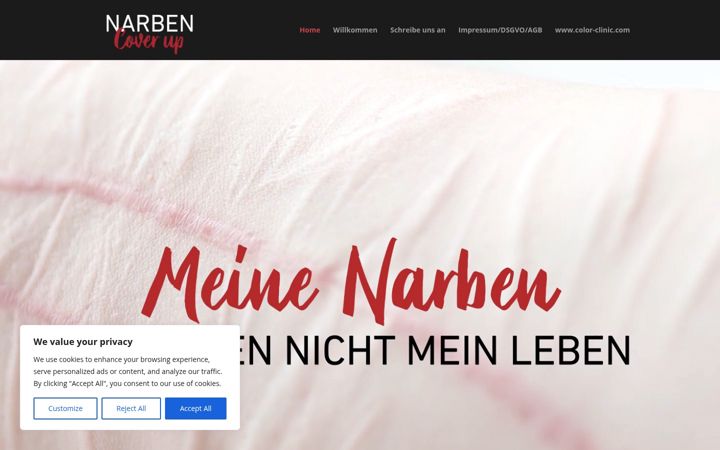 Screenshot of borderlinetattoo.de