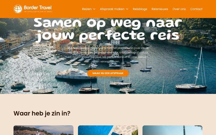 Screenshot of borderlinetravel.nl