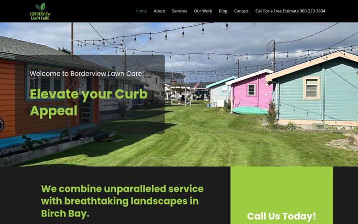 Screenshot di borderviewlawncare.net
