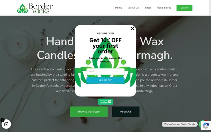 Screenshot of borderwicks.co.uk