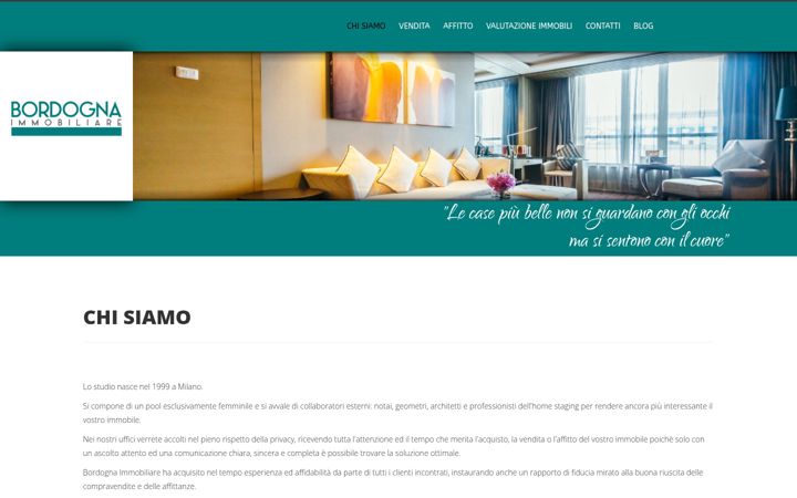 Posnetek zaslona bordognaimmobiliare.it