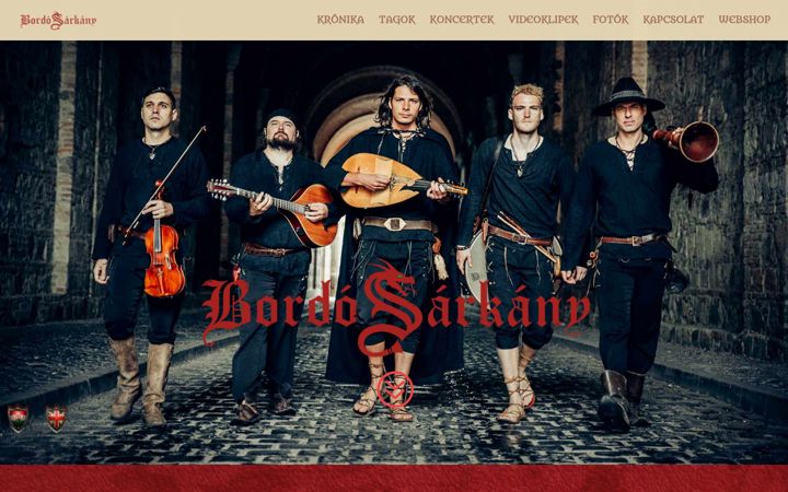 Screenshot of bordosarkany.hu