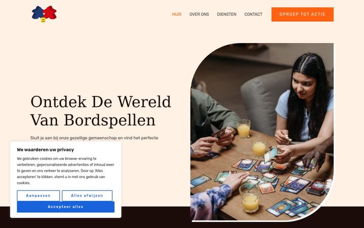 Screenshot of bordspellenhub.fun