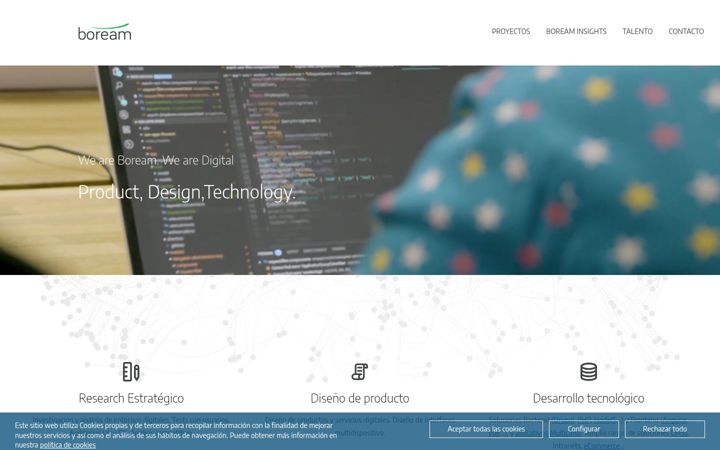Screenshot of boream.com