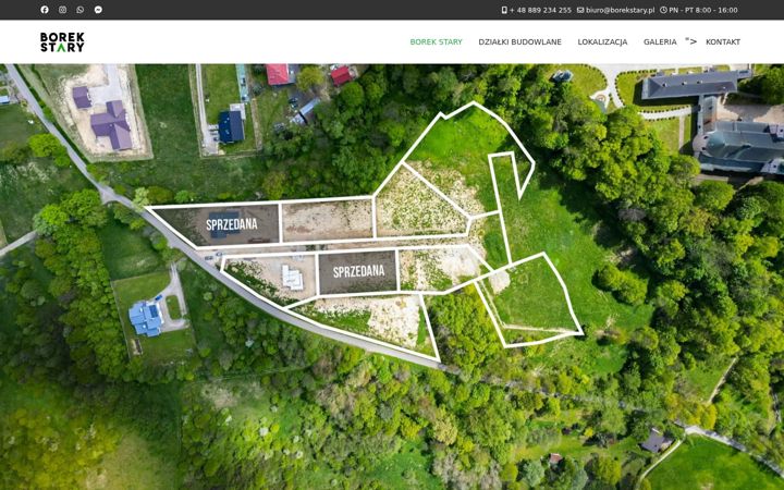Screenshot of borekstary.pl