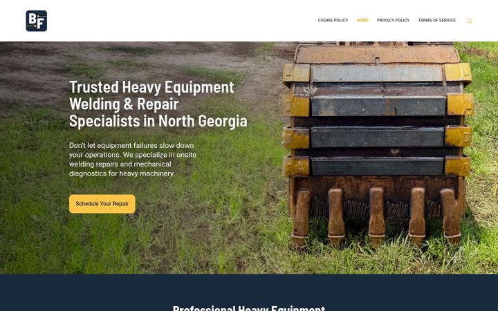 Screenshot of boretecfab.com