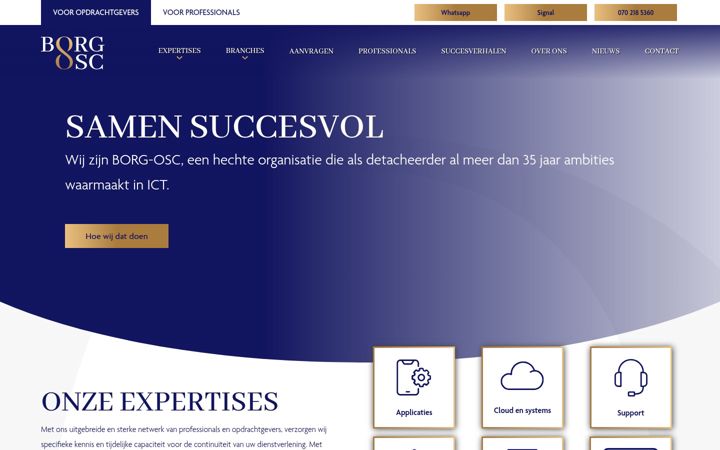 Screenshot of borg-osc.nl