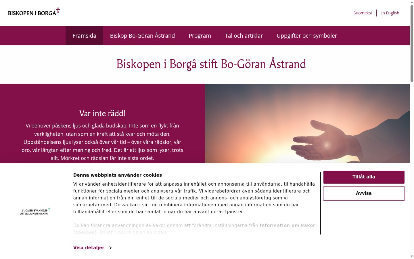 Sutikimo reklamjuostės, rodytos prieš bet kokią sąveiką, ekrano kopija