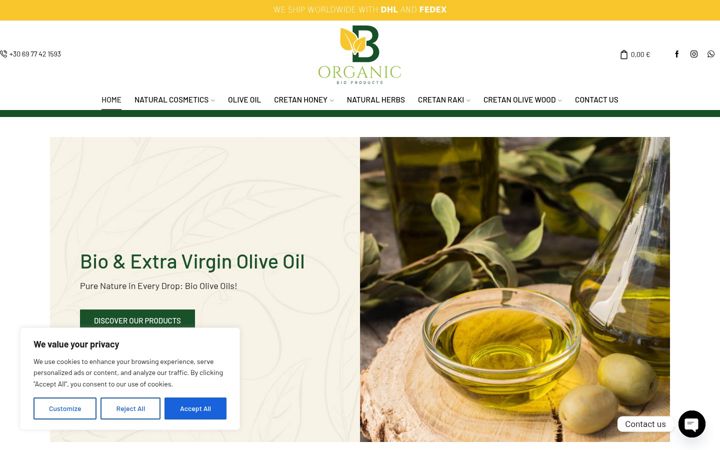 Screenshot of borganic.gr