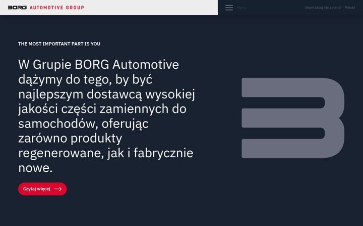 Screenshot of borgautomotive.pl