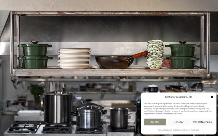 Screenshot of borgcasadecomidas.com