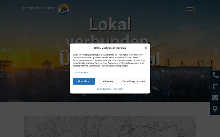 Screenshot of borgdorfpartner.de