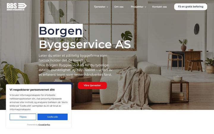 Ekrānuzņēmums no borgenbyggservice.no