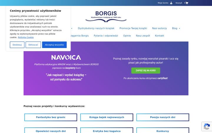 Screenshot of borgis.pl