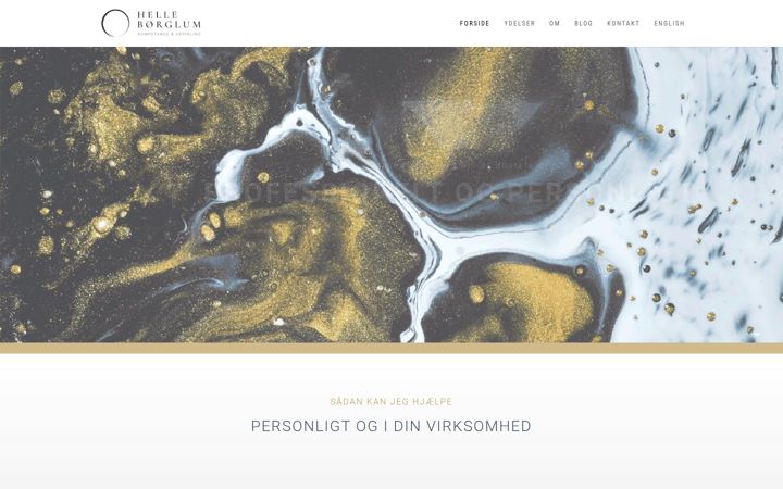 Screenshot of borglum.dk
