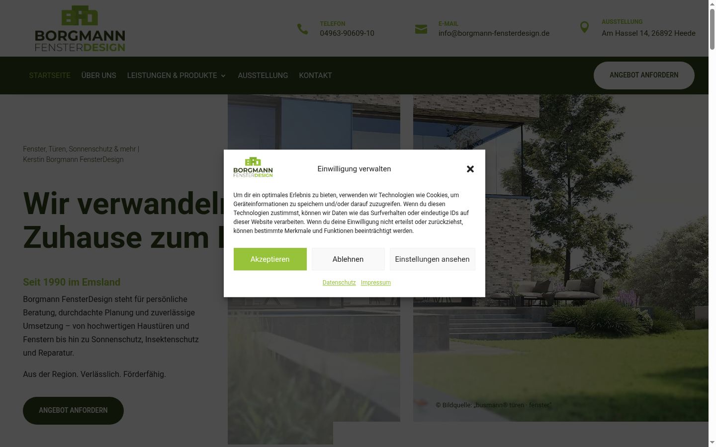 Snímka obrazovky banera súhlasu zobrazeného pred akoukoľvek interakciou